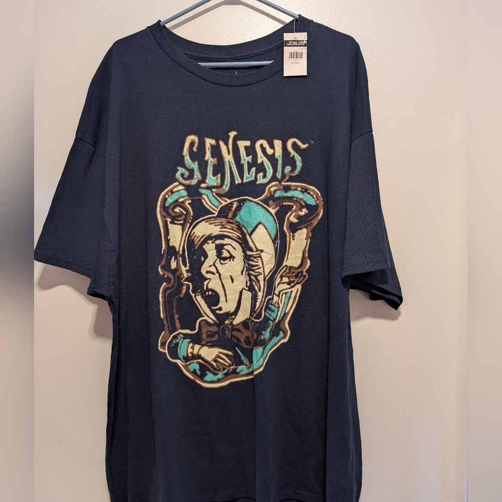 Graphic Tee with Colorful Design Genesis Adult Size 3 XL